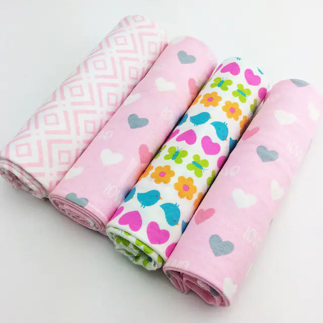Set of 4 Baby Sheets