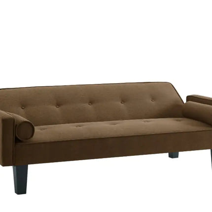 Fabric Sofa, Medieval Love Seat Sofa Furniture, With Pillows, Living Room Button Tufted Sofa, Pull Point Design