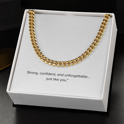 Men's Cuban Link Chain | Trendy & Heavyweight Design