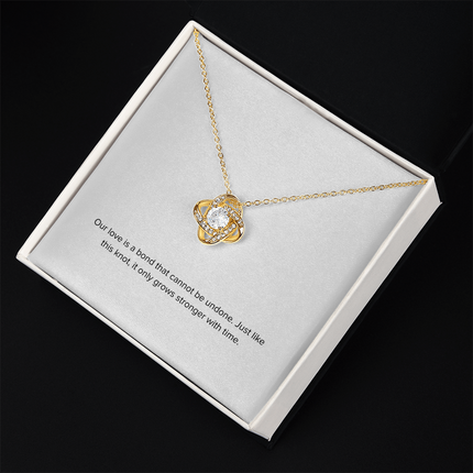 Meaningful Love Knot Necklace | Luxury Gift for Her