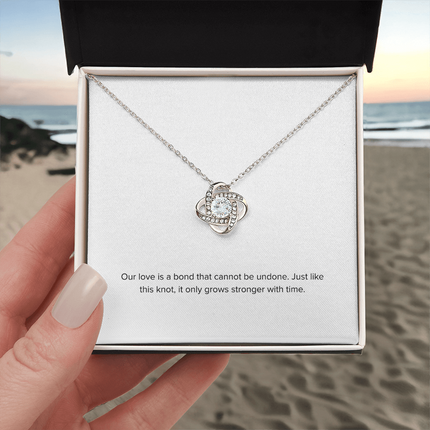 Meaningful Love Knot Necklace | Luxury Gift for Her