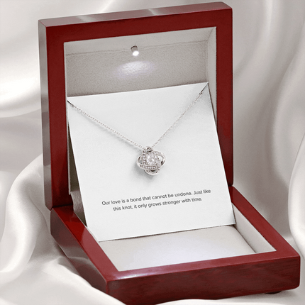 Meaningful Love Knot Necklace | Luxury Gift for Her