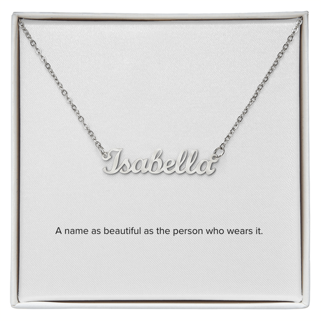 Personalized Name Necklace | Custom Gift Jewelry