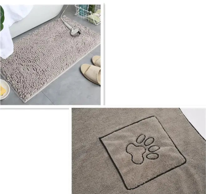 Thicken Floor Mat – Ultra Absorbent, Non-Slip, Quick-Drying Home Mat for Bathroom, Bedroom & Entryway