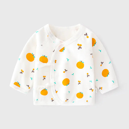 Ultra-Thin Cotton Tops for Newborns (0-1 Years)