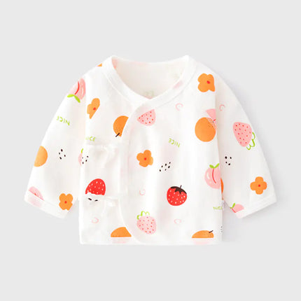 Ultra-Thin Cotton Tops for Newborns (0-1 Years)