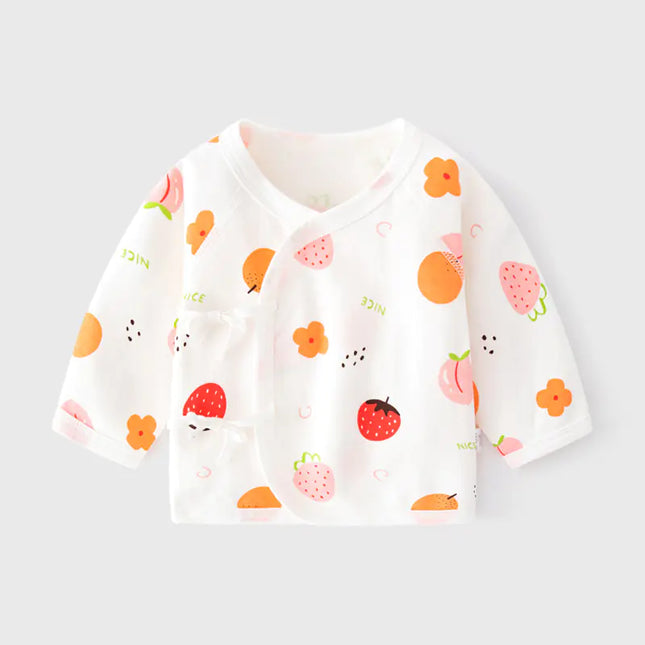 Ultra-Thin Cotton Tops for Newborns (0-1 Years)